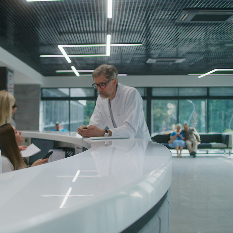 Gestión hospitalaria con Alephoo